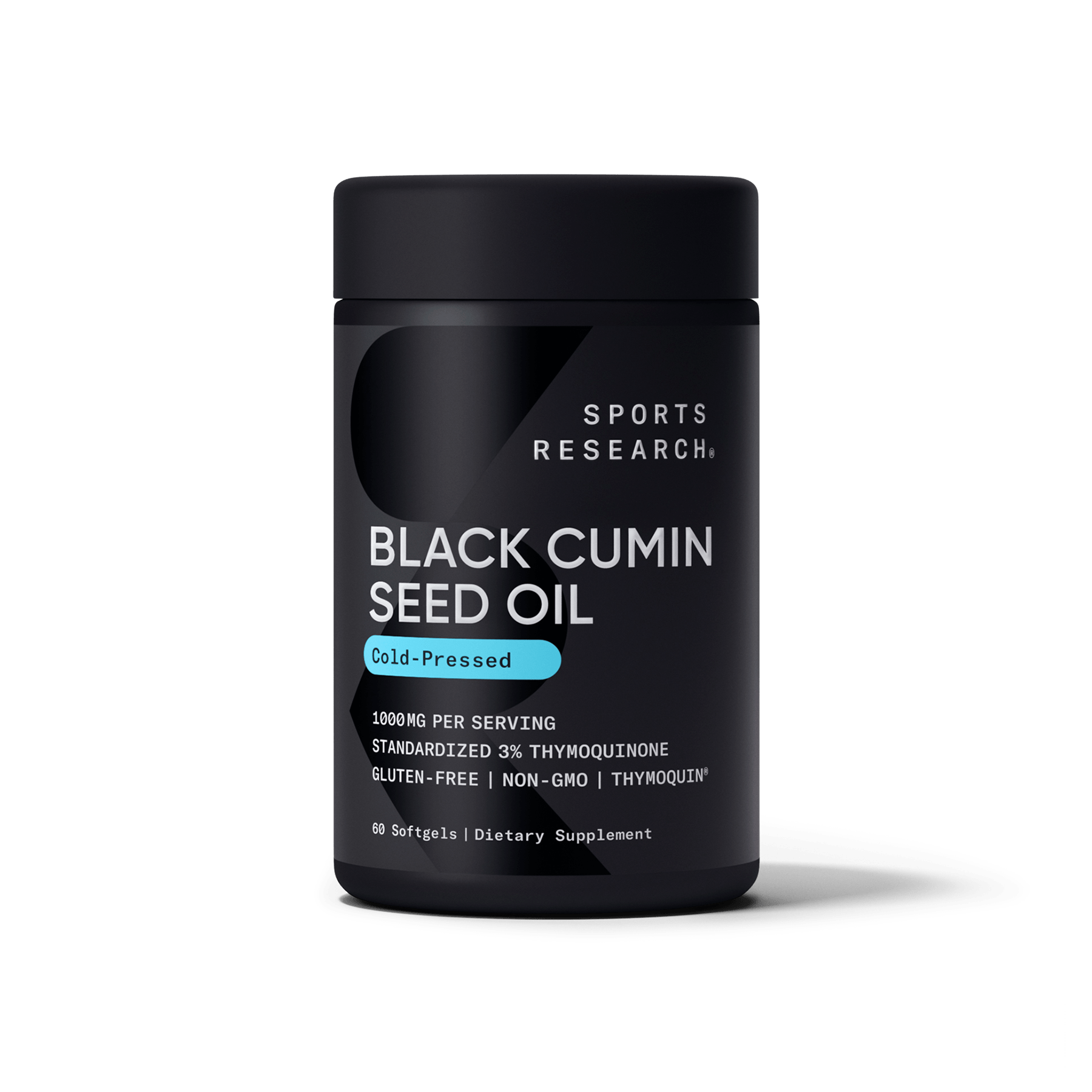 Sports Research Black Cumin Seed Oil with Thymoquin®.