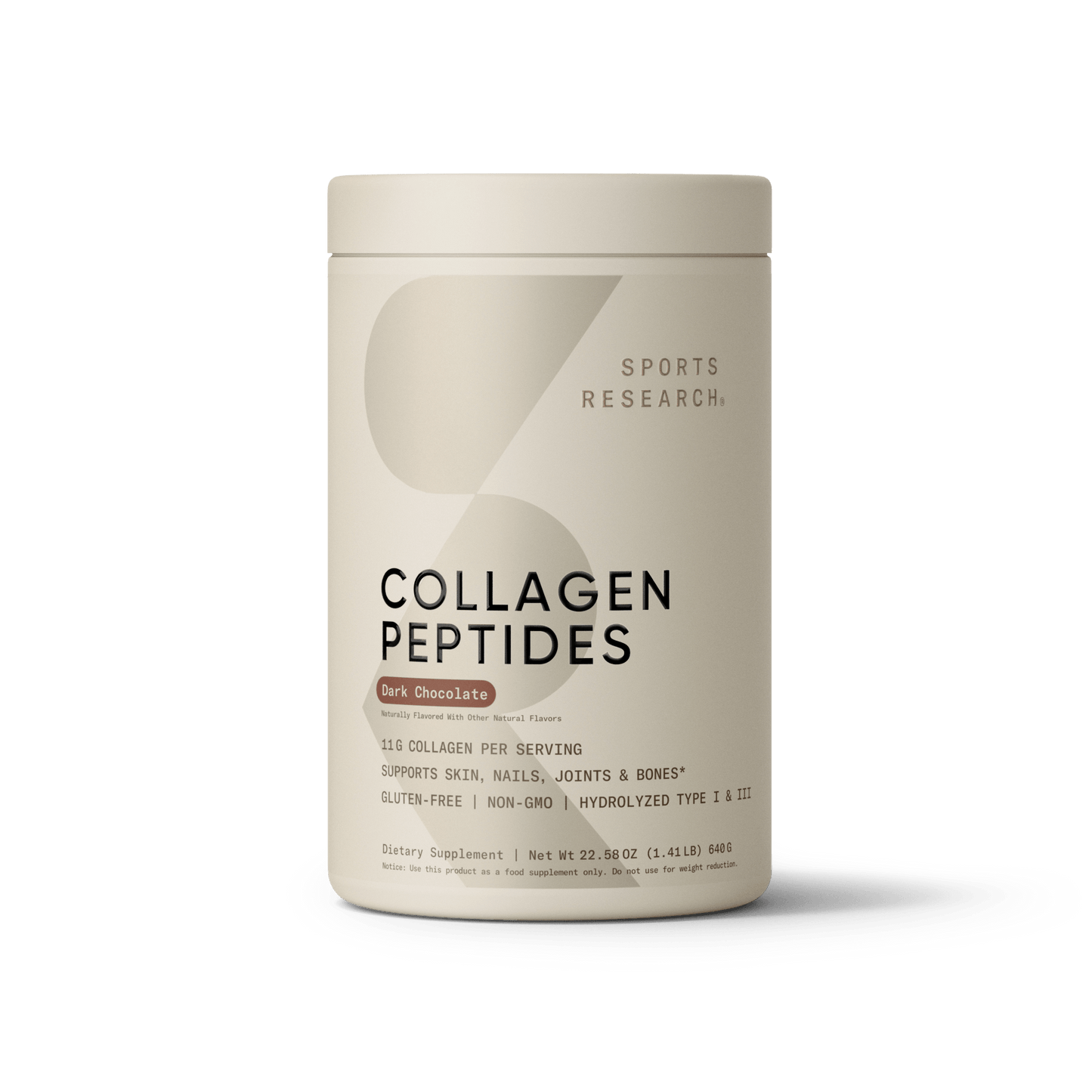 Collagen Peptides - Sports Research - Flavored.