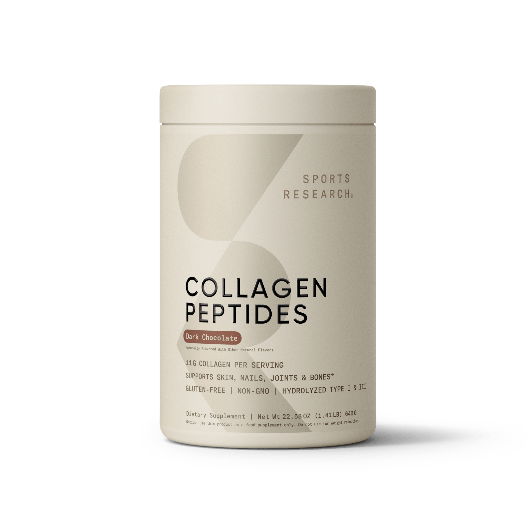 Collagen Peptides - Sports Research - Flavored.